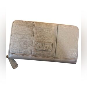 Pom Pom London leather  wallet